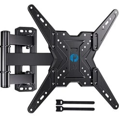 Pipishell TV Wall Mount For Most 26-60 Inch TVs, Full Motion TV Mount With Swivel, Tilt, Extension, Single Stud Articulating TV Wall Mount Bracket, Holds Up To 77 Lbs, Max VESA 400x400mm, PIMF11