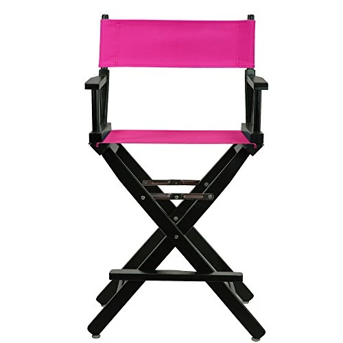 Casual Home 220-02/021-30 Director Chair 24" - Counter Height BlackFrame/Magenta Canvas - Image 2