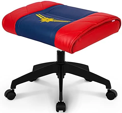 NEO CHAIR Licensed Marvel Multi-Use Stool W/Wheel : Video Game Stool Gaming Chair Stool Footstool Simple Chair Footrest Meeting Chair Swivel Height Adjustable (Iron Man Black) - Image 8