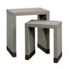 Sauder Manhattan Gate Nesting Tables, Mystic Oak Finish