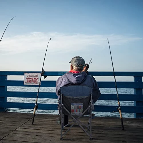 REDCAMP Folding Card Table With Chairs Set For 4, Portable Small Square Table And Chairs Fold In Half For Adults Outdoor Indoor Use, White 34" - Image 5
