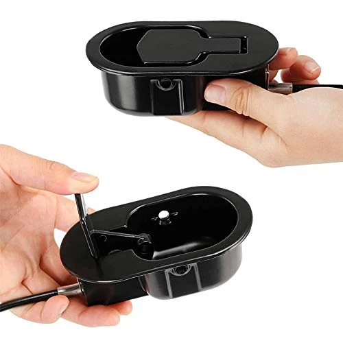 Ttmagic Metal Recliner Handle Replacement Parts With Cable, Recliner Sofa Chair Couch Release Lever Pull Handle, Fits Ashley And Most Recliner Sofa Brand, Exposed Cable Length 4.9inch - Image 3