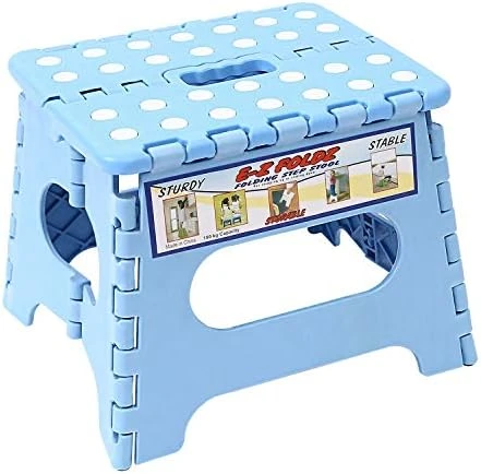 Maddott Super Strong Folding Step Stool,11x8.5x15inch, Holds Up To 250 Lb, Black - Image 4
