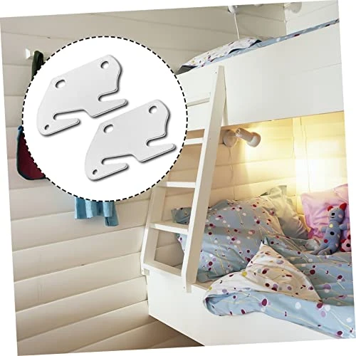 Beavorty 2pcs Furniture Connector Frame Holder Ornament Holders Metal Bed Frame Bed Frame Brackets For Headboard Wood Bed Brackets Headboard Brackets For Metal Bed Frame Bed Hook Plate Tool - Image 5