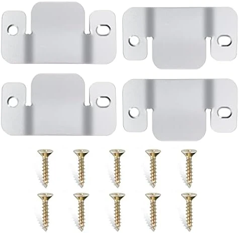 DEEPDREAM 12 Pcs Sectional Couch Connectors Metal Couch Clips Sofa Connector Interlocking Furniture Connector With 28 Pcs Screws - Image 8