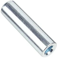 Spare Hardware Parts Bed Frame Set, Long Round Coupling Nut Sleeve And Threaded Rod (Replacement For IKEA Part #106986 + 100013) (Pack Of 4 Each)