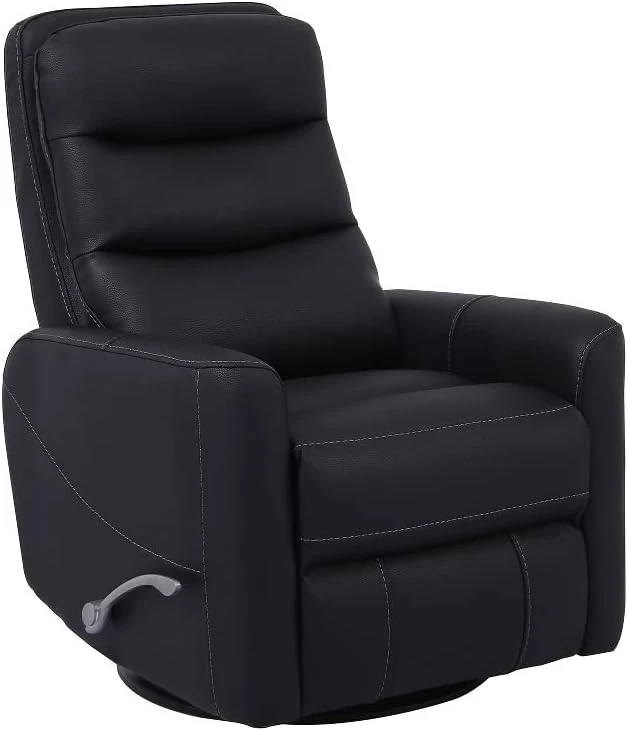 Parker Living Hercules - Black Manual Swivel Glider Recliner - Image 6