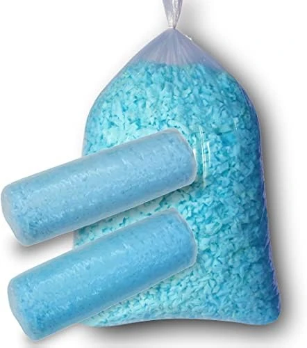 NiceLady Shredded Memory Foam Filling For Bean Bag Filler Foam Refill For Pillow Dog Beds Chairs Cushions And Arts Crafts, Added Gel Particles (White, 1 * 5 Pound) - Image 7