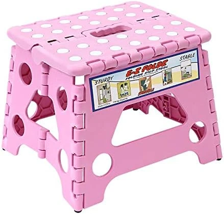 Maddott Super Strong Folding Step Stool,11x8.5x15inch, Holds Up To 250 Lb, Black - Image 8