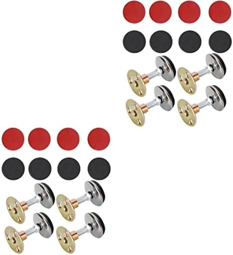 Veemoon Daybed Frame Rockhounding Tools 8 Pcs Self- Adhesive Bedside Support Stabilizer Furniture Stabilizer Bedside Anti- Shake Tool Metal Bedside Fixator Daybed Frame Rockhounding Tools - Image 6