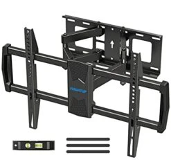 MOUNTUP UL Listed Full Motion TV Wall Mount For Most 42-82 Inch TVs, Wall Mount TV Bracket With Articulating Swivel And Tilt, TV Mount Max VESA 600x400mm, Holds Up To 100lbs Fits 16" Studs MU0028