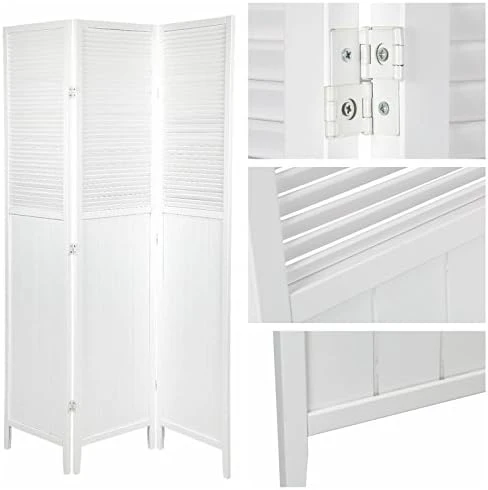 Magshion Oriental Room Divider Hardood Shoji Screen (Cherry, 4-Panel) - Image 6