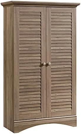 Sauder Harbor View Storage Cabinet, Salt Oak Finish - Image 9