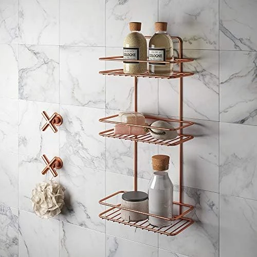 Metaltex Reflex Assorted Shelves Shelf 2 Heights 2 Pisos Copper - Image 7