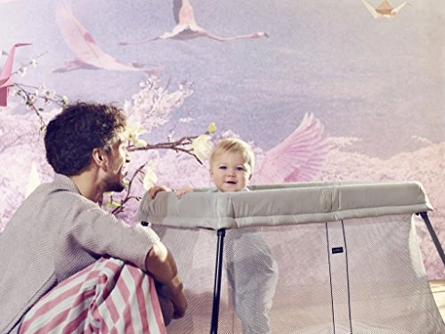 BabyBjörn Travel Crib Light, Silver, One Size - Image 5