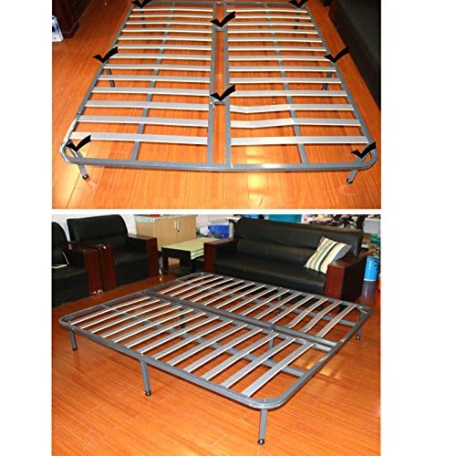 Heavy Duty Metal Furniture Feet Iron Adjustable Furniture Legs Bed Legs Support Foot Clamp Feet Bed Frame Support Accessories Replacement Furniture Legs,Adjustable 1cm,Set Of 4 Kuangzhanwang ( Color : - Image 4