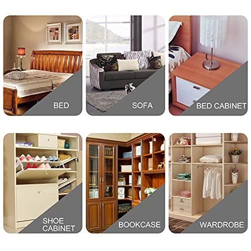 Angoily 2pcs DIY Accessories Sofa Support Replacement Tables Transparent Shape Feet Leveler Coffee Gourd-Shaped Legs: Couch Chair Clear For X. Bookcase Gourd Decor Furniture Plastic