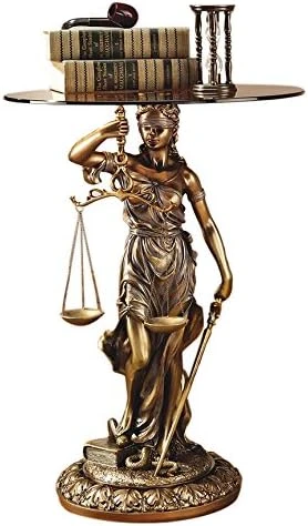 Design Toscano Good Fortune Elephant Glass-Topped Table, 16" Diameter X 21½" High - Image 5