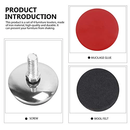 Homoyoyo 8pcs Support Headboards Bed Fixer Adjustable Telescopic Sofas Tool Anti-sloshing Self-Adhesive Actuator Self- Fixator Stabilizer Mm- Wall Sturdy For Stoppers Adhesive Tools - Image 2