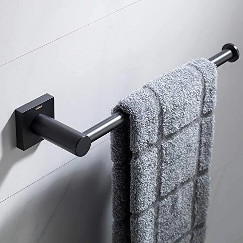 Kraus KEA-17725MB Ventus Bathroom -Towel Bar, 10 1/2 Inch, Matte Black