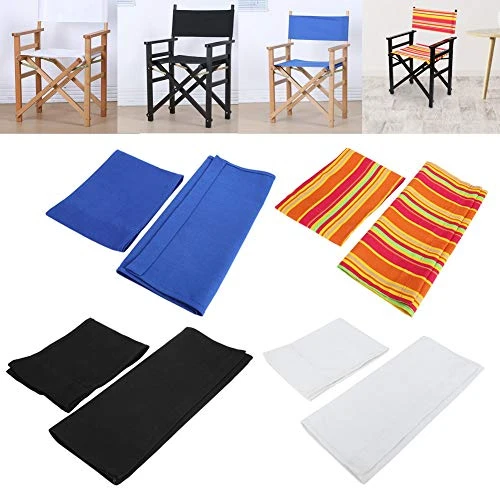 Marvellous Directors Chair Canvas Replacement, 1 Set White Chair Canvas Replacement Seat Cloth Stool Protector For Home Director Chair (20.5 X 16.5inch + 20.6 X 7.7inch) - Image 6