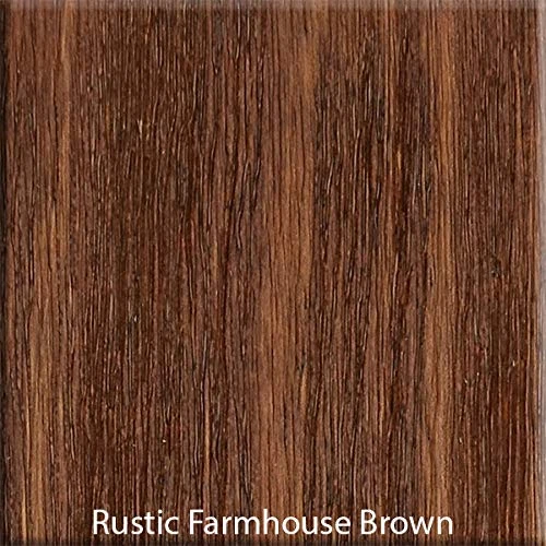 Full-Size Conversion Kit Bed Rails Compatible With Oxford Baby, Soho Baby, Ozlo Baby & Avalon Baby Cribs | See Description For List Of Compatible Cribs (Rustic Farmhouse Brown) - Image 2