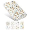 Moonlight Family Noiseless 3” Pack N Play Mattress, 38”x26” Premium Foam Portable Pack And Play Mattresses, Odorless & Steady Playard Mattress Fits ONLY Playpens (28.5 * 39.5"), Giraffe