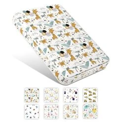 Moonlight Family Noiseless 3β Pack N Play Mattress, 38βx26β Premium Foam Portable Pack And Play Mattresses, Odorless & Steady Playard Mattress Fits ONLY Playpens (28.5 * 39.5"), Giraffe