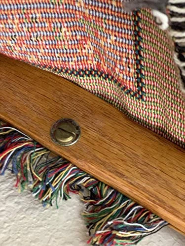 Wall Quilt Rack 59" Blanket Display Holder - Image 3