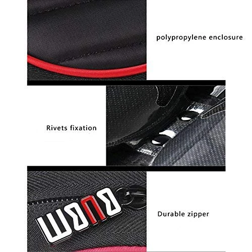 CD/DVD Portable Carry Wallet BUBM 32 CD Disc Capacity Waterproof Storage Case Compact And Easy To Store For Car Home And Travel Black - Image 5