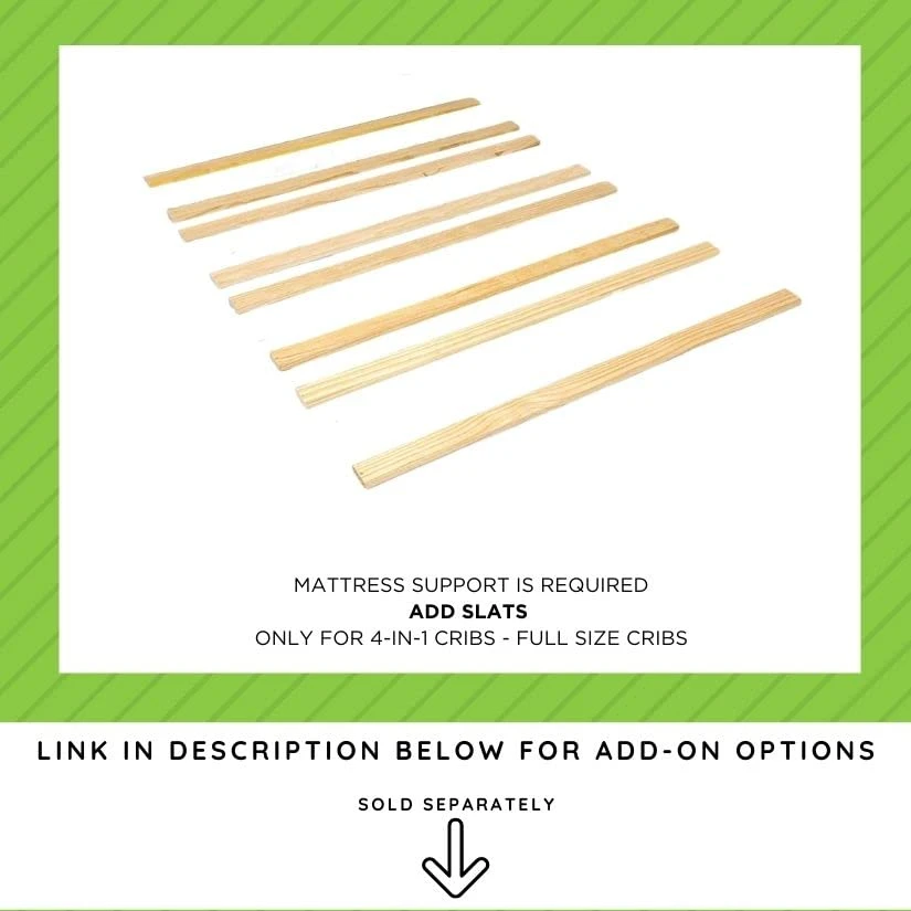 CC KITS Full Size Conversion Kit Bed Rails For Davinci Jayden 4-in-1 Crib (Espresso) - Image 5