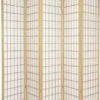 Japanese Oriental Style Room Screen Divider (Natural 5 Panel)