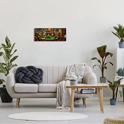 Stupell Industries Deer Animals Playing Poker Table Cabin Lodge, Design By Leo Stans - Image 3