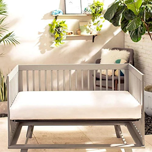Naturepedic Organic Crib Natural Mattress - Classic Lightweight - Non-Toxic Baby And Toddler Bed - 52" X 28" - Image 4