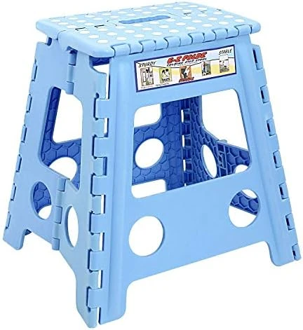 Maddott Super Strong Folding Step Stool,11x8.5x15inch, Holds Up To 250 Lb, Black - Image 10