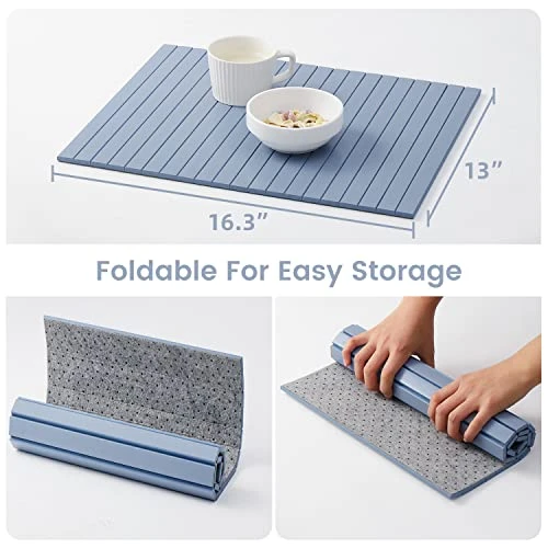 GEHE Couch Arm Table Flexible/Foldable Sofa Arm Tray Table Perfect For Drink Snacks Great Arm Tray For Couch Armrest Tray - Image 4