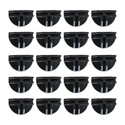 WeiLaiKeQi Storage Replacement Parts Latch Buckle Clip For, Black Semi Circle