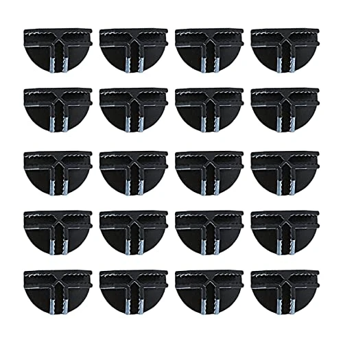 WeiLaiKeQi Storage Replacement Parts Latch Buckle Clip For, Black Semi Circle