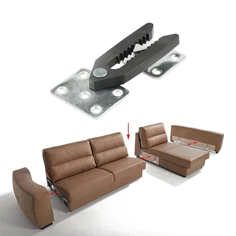 Heavy Duty Sofa Joint Snap Sectional Furniture Couch Interlocking Connector Clips Combination Buckle Sofa Accessories - Image 3