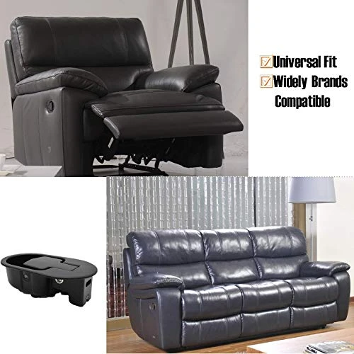 Merrian Living Metal Recliner Handle, 2 Pcs Pack, Replacement Part For Most Brands Of Sofa, Couch, Loveseat, Chair - Image 3