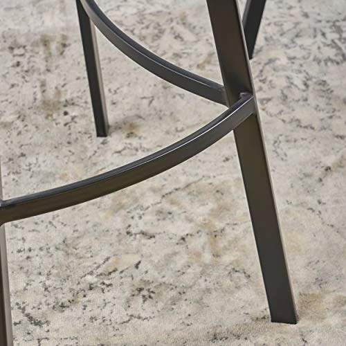 Christopher Knight Home Dax Barstools, 2-Pcs Set, Snake Skin Brown - Image 5