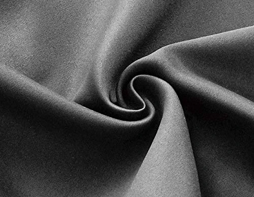 Blackout Room Divider Panel Privacy Partition Heavyweight Premium Fabric Thermal Insulated, Grommet Top, 48" Wide X 84" Tall, Grey Color - Image 5