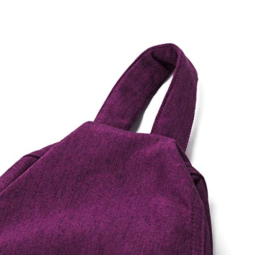 Bean Bag Chair Cover For Kids And Adults, Sturdy Zipper Beanbag Case, Sack Bean Bag, Zipper Storage Beanbag (No Filler) For Organizing Children Plush Toys Lazy Sofa Chairs (Purple, S) - Image 3