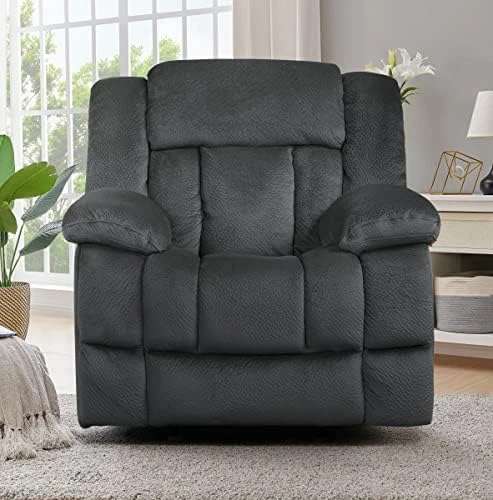 Lexicon Neuport Manual Glider Reclining Chair, Chocolate - Image 8