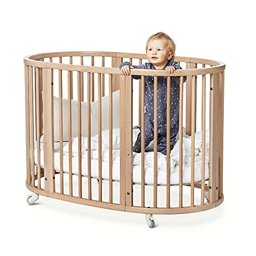 Stokke Sleepi Mattress, Natural White - Foam Crib/Bed Mattress - Offers Comfort & Support For Children - Includes Non-Toxic Cover - Image 4