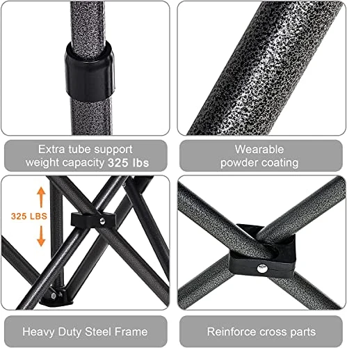 VOYSIGN Mesh Folding Camping Chairs For Adults - Image 4