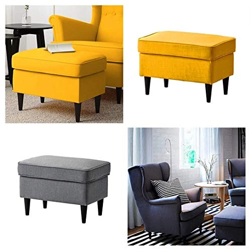 WEICHUAN Black Round Solid Wood Replacement Sofa Couch Chair Ottoman Loveseat Coffee Table Cabinet Furniture Wood Legs Wood Furniture Legs(4" Set Of 4) - Image 3