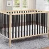 Baby Cache Deux Remi Island 3-in-1 Convertible Crib (Do Re Me) Natural & Black