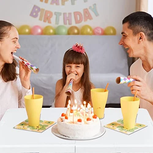 Gnomiya Folding Tables, Portable Folding Card Table Indoor Outdoor Heavy Duty Fold-in-Half Plastic Foldable Dining Table W/Handle, Lock For Picnic, Party, Camping(4ft) - Image 6