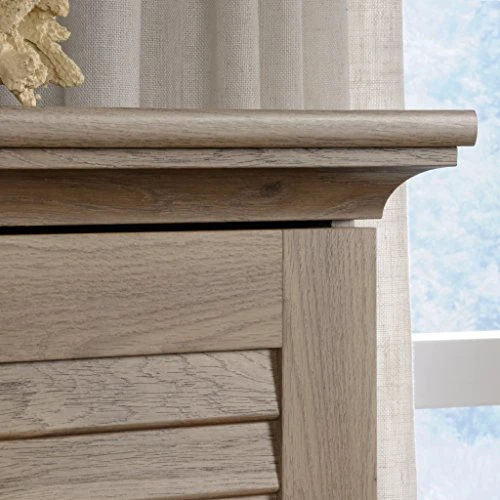 Sauder Harbor View Storage Cabinet, Salt Oak Finish - Image 5